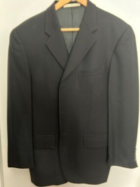 Joseph Abboud Black Men's Sport Coat Classic Fit